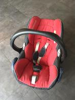 Maxi-cosi Cabriofix Rood met verkleinkussen, 0 à 10 kg, Comme neuf, Ceinture de sécurité, Maxi-Cosi