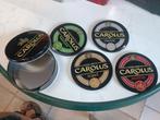 Onderleggers Gouden Carolus, Ophalen
