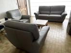 modern salon - volleder - zo goed als nieuw, Ophalen, Zo goed als nieuw, Hout, Modern en klassiek