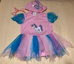 Mooie unicorn/eenhoorn jurk met kap+diadeem, Kinderen en Baby's, Carnavalskleding en Verkleedspullen, Ophalen of Verzenden, Zo goed als nieuw