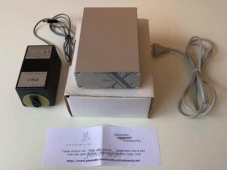 Graham Slee  Reflex Era Gold phono preamp + PSU1, Audio, Tv en Foto, Platenspelers, Zo goed als nieuw, Platenspeler-onderdeel
