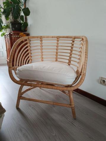 Buskbo fauteuil Ikea met kussen  beschikbaar voor biedingen