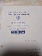 Supra Chevalier Marin . Mechelen, Verzamelen, Biermerken, Ophalen of Verzenden, Zo goed als nieuw