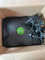 Xbox, Games en Spelcomputers, Spelcomputers | Xbox Original, Ophalen, Gebruikt, Met 1 controller