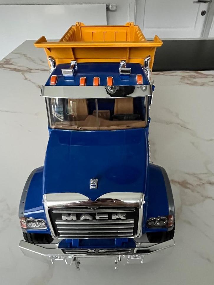 Brudor kiepwagen Mack, Kinderen en Baby's, Speelgoed |Speelgoedvoertuigen, Gebruikt, Ophalen of Verzenden