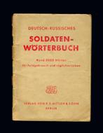 Oostfront, soldatenwoordenboekje Duits-Russisch (1942), Envoi