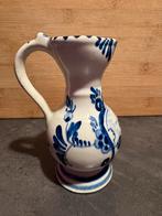 Klein Delfts blauw kannetje – handbeschilderd – windmolen, Antiek en Kunst, Ophalen