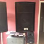 muziek boxen, Audio, Tv en Foto, Ophalen, Zo goed als nieuw, 120 watt of meer, Front, Rear of Stereo speakers