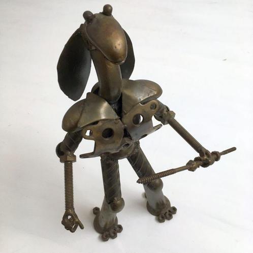 Star Wars Jar-Jar Binks - Metalen Figuur - 34 cm, Verzamelen, Star Wars, Gebruikt, Beeldje of Buste, Ophalen of Verzenden