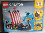 lego creator 31132 vikingschip en de midgaardslang, Ophalen of Verzenden, Nieuw, Complete set, Lego