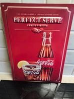 Metaalplaat Coca Cola., Ophalen, Zo goed als nieuw