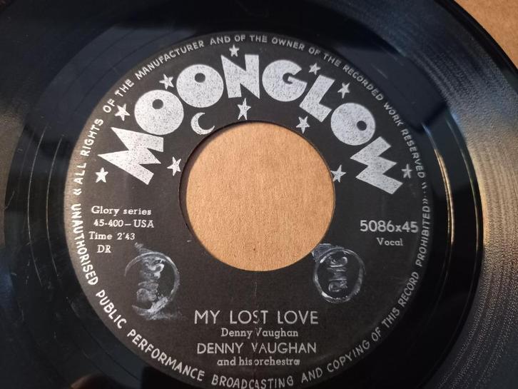 The Denny Vaughan ‎– My Lost Love / Thoughts Of You '7, Cd's en Dvd's, Vinyl Singles, Gebruikt, Single, Pop, 7 inch, Ophalen of Verzenden