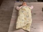 Baby speelpop in slaapzak (58 cm), Kinderen en Baby's, Ophalen of Verzenden, Gebruikt, Babypop