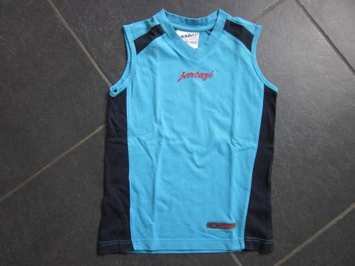 Jartazi blauw-zwart T-shirt zonder mouwen, Kinderen en Baby's, Kinderkleding | Maat 104, Gebruikt, Jongen, Shirt of Longsleeve