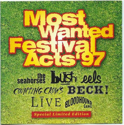 CD - Most Wanted Festival Acts 97- LIVE/BECK/BUSH/EELS e.v.a, Cd's en Dvd's, Cd's | Verzamelalbums, Ophalen of Verzenden