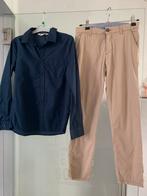 Broek en hemd maat 140, Kinderen en Baby's, Kinderkleding | Maat 140, H&M, Overhemd of Blouse, Ophalen of Verzenden, Zo goed als nieuw