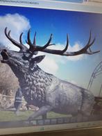 PRACHTIG LEVENSGROOT BRONS, DE BALG VAN HET HERT, Ophalen, Brons