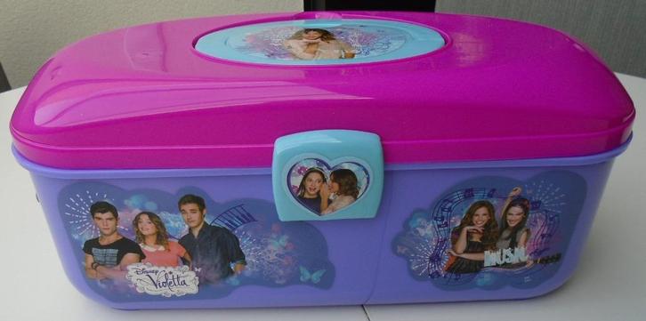 DISNEY VIOLETTE BEAUTYCASE OPBERG BOX NIEUW, Kinderen en Baby's, Speelgoed | Poppen, Nieuw, Overige typen, Ophalen of Verzenden