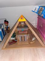 Piramide playmobil, Ophalen