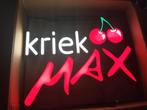 Lichtreclame kriek max, Verzamelen, Ophalen of Verzenden, Nieuw