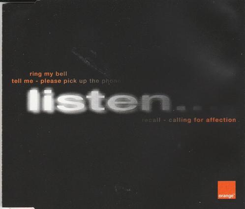CD Listen ( vierkante CD ), Cd's en Dvd's, Cd's | Pop, Zo goed als nieuw, 2000 tot heden, Ophalen of Verzenden