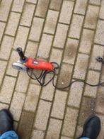 125 mm haakse slijper met zwarte dekker, Doe-het-zelf en Bouw, Ophalen of Verzenden, Zo goed als nieuw