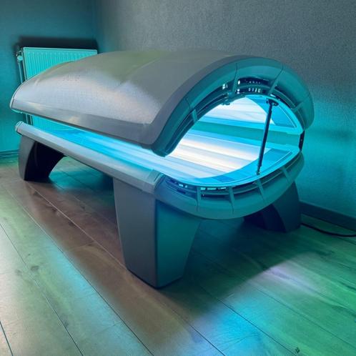 Hapro Jade 24/1 Zonnebank + 1 jaar Garantie, Elektronische apparatuur, Zonnebanken en Gezichtsbruiners, Zo goed als nieuw, Zonnebank dubbelzijdig