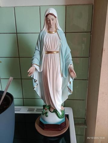 Groot religieus heilig beeld van de Heilige Maagd Maria 60 c beschikbaar voor biedingen