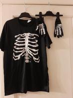 T-shirt squelette avec gants jusqu'à 15 ans, Enfants & Bébés, Costumes de carnaval & Déguisements, Comme neuf, Garçon ou Fille