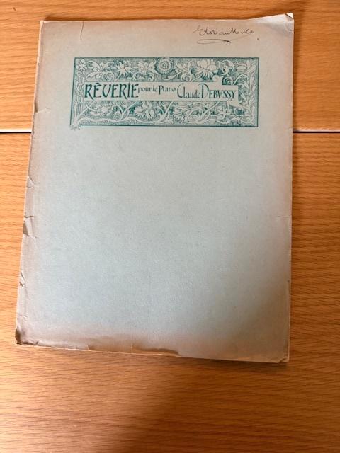 Claude Debussy — Rêverie (ancienne édition), Musique & Instruments, Partitions, Utilisé, Artiste ou Compositeur, Classique, Piano