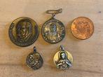 Lot de 5 médailles/pièces, Enlèvement ou Envoi