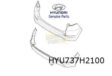 Hyundai Tucson (9/15-11/18) (TL) achterbumper (onder) zwart  beschikbaar voor biedingen