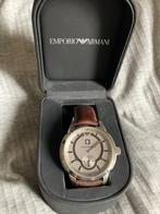 Montre homme Emporio Armani, Cuir, Autres marques, Acier, Enlèvement