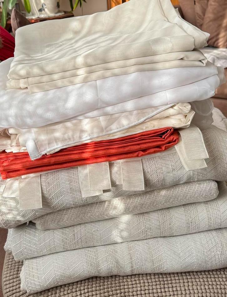 rideaux de différentes tailles, Maison & Meubles, Chambre à coucher | Linge de lit, Comme neuf, Enlèvement