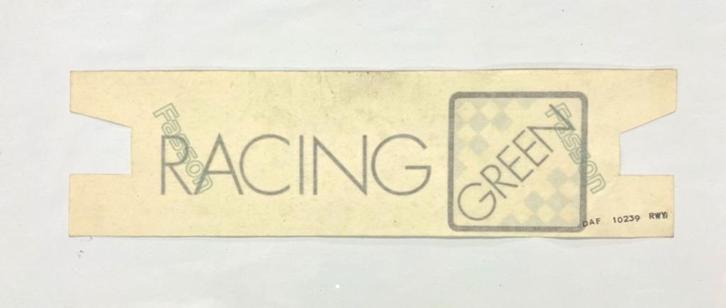 Mini Racing Green sticker origineel DAF10239RWY., Auto-onderdelen, Overige Auto-onderdelen, Mini, Oldtimer onderdelen, Rover, Austin