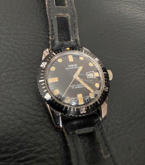 Montre Oris Diver Vintage 65, Bijoux, Sacs & Beauté, Montres | Hommes, Utilisé, Enlèvement