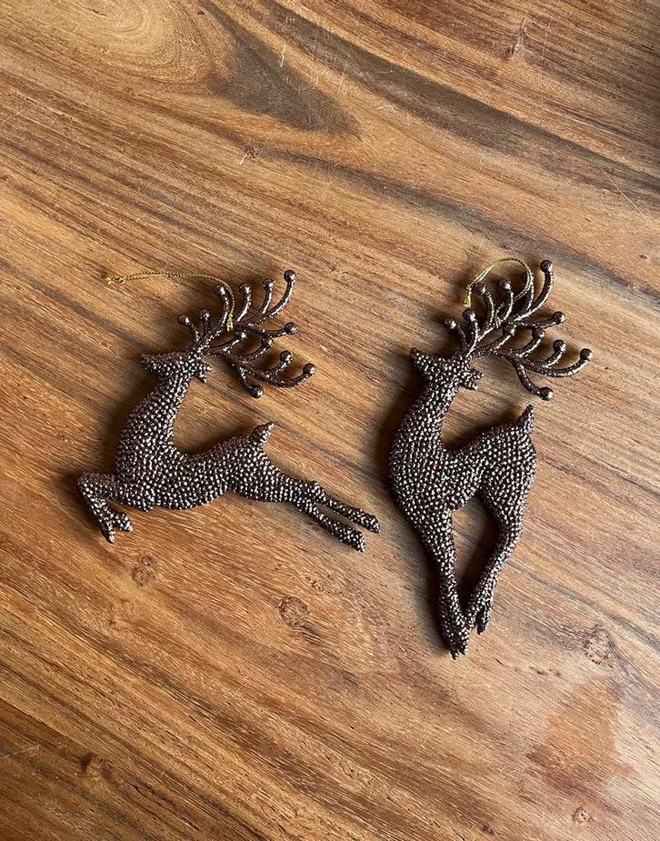 2 kersthangers rendier, Divers, Noël, Enlèvement