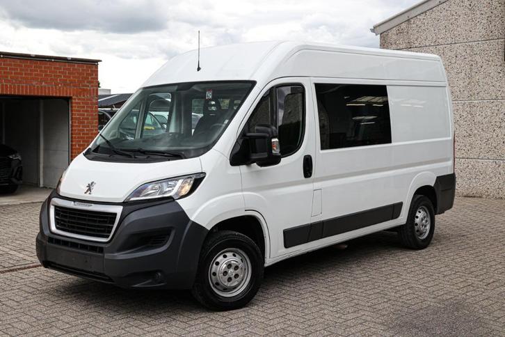 PEUGEOT BOXER *6ZITPL/LICHTE-VRACHT*BTW-WAGEN*AIRCO*, Auto's, Bestelwagens en Lichte vracht, Bedrijf, Te koop, ABS, Airbags, Airconditioning