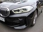 BMW 118 i, aut, M-sportpakket, leder, gps, 2020, btw incl, 5 places, Série 1, Berline, Noir