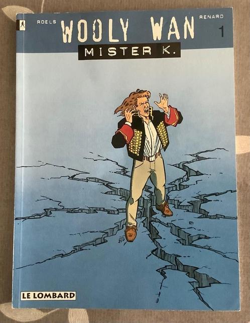 Strip boek - Wooly Wan - Mister K - gesigneerd 1996, Boeken, Stripverhalen, Zo goed als nieuw, Eén stripboek, Ophalen of Verzenden