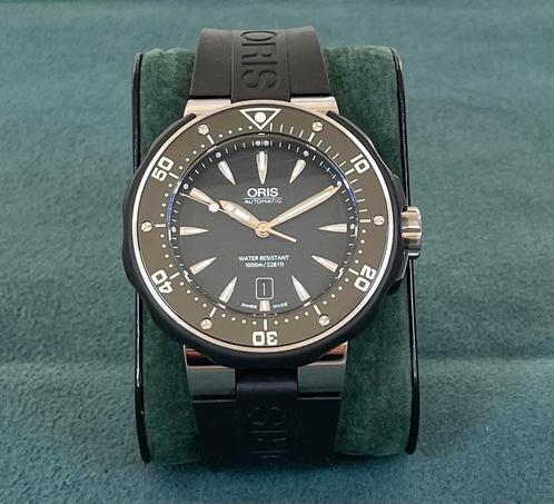 Oris Prodiver 1000M horloge met volledige set, Handtassen en Accessoires, Horloges | Heren, Zo goed als nieuw, Polshorloge, Overige merken