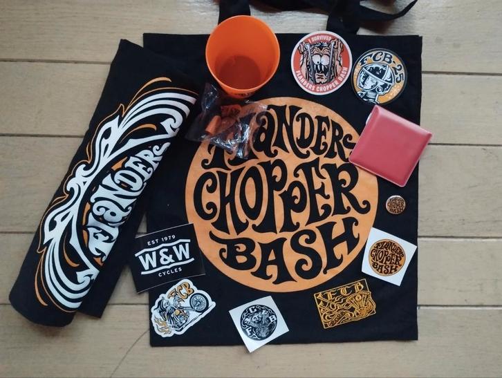 Set "Flanders Chopper Bash 2025" (NEW), Motoren, Tuning en Styling, Ophalen