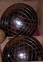 2x JB  petanqueballen, Sport en Fitness, Overige Sport en Fitness, Ophalen of Verzenden, Gebruikt