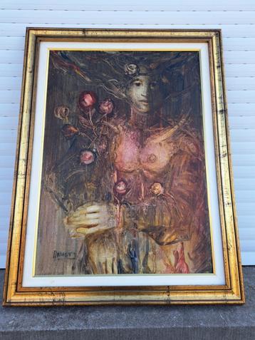 huile sur toile signe arndt julien beschikbaar voor biedingen