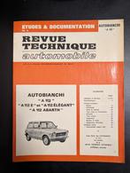 Revue technique automobile Autobianchi A 112, Enlèvement ou Envoi