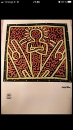 Keith Haring lithographie limité avec cachet Fondation K.H.!, Antiquités & Art