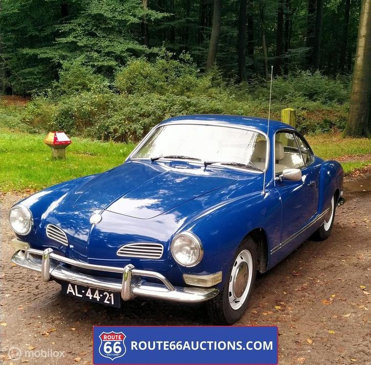 Volkswagen Karmann Ghia | 1970 | Route 66 Auctions, Auto's, Oldtimers, Bedrijf, Te koop, Volkswagen, Benzine, Overige carrosserie