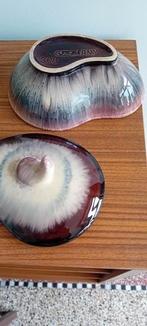 Vintage kom met deksel, Antiek en Kunst, Antiek | Keramiek en Aardewerk, Ophalen of Verzenden