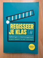 Regisseer je klas. Theorie + oefeningen, Boeken, Studieboeken en Cursussen, Ophalen of Verzenden, Zo goed als nieuw