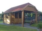 Cabane en rondins Cork Garden House : 2980 x 2980 + 2654 mm, Goedkooptuinhuis, tuinhuis Cork, cottage, heritage, overkapping.